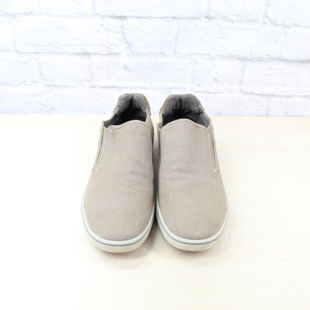 Merrell Primer Laceless Vent Boulder Brown Canvas Suede Sneaker US 10.5 - Picture 5 of 10